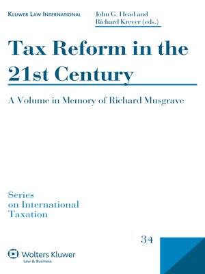 cover image of Tax Reform in the 21st Century